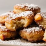 Leckere Apfelkrapfen aus der Heißluftfritteuse, perfekt für jeden Anlass.