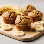 Leckere Bananenmuffins aus dem Airfryer, perfekt für jeden Snack-Moment.