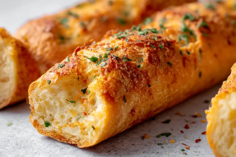 Leckeres Bistro-Baguette im Airfryer mit knuspriger Kruste und herzhaften Füllungen.