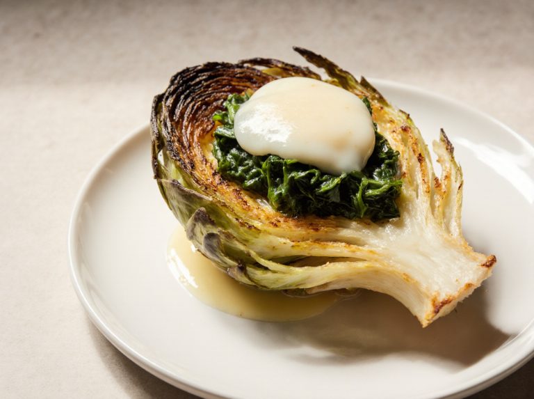 Leckere Chicorée mit Käse aus der Heißluftfritteuse, perfekt knusprig und geschmackvoll.