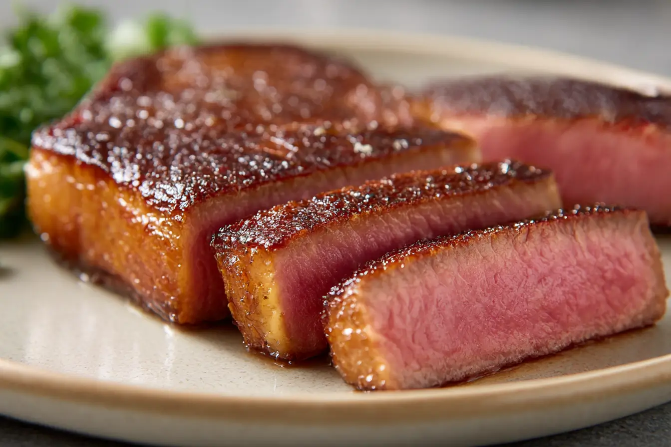 Saftiges Entrecôte im Airfryer für perfekte Grillresultate mit minimalem Aufwand.