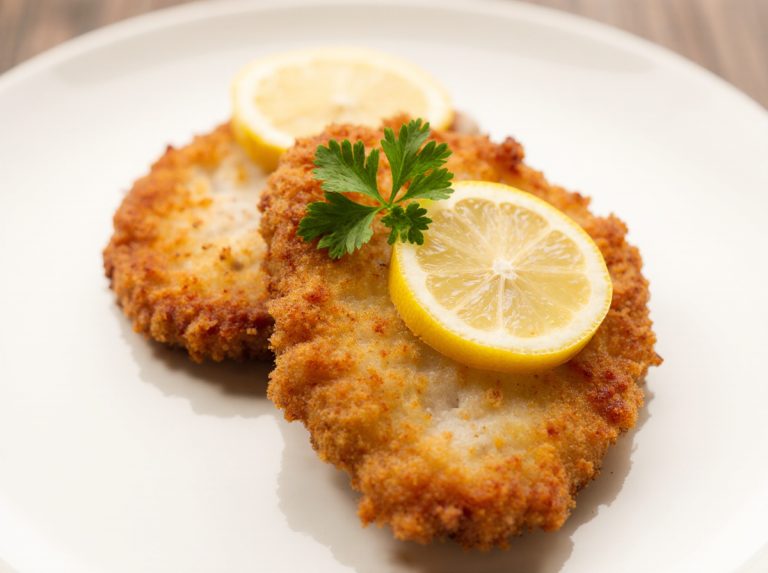 Saftiges Putenschnitzel, perfekt zubereitet im Airfryer für ein gesundes Essen.