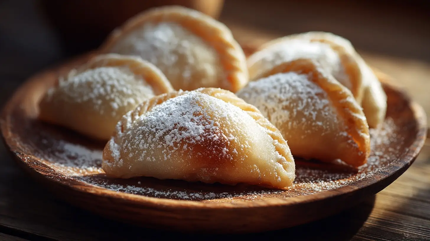 Leckere Dampfnudeln aus der Heißluftfritteuse, perfekt golden und fluffig.
