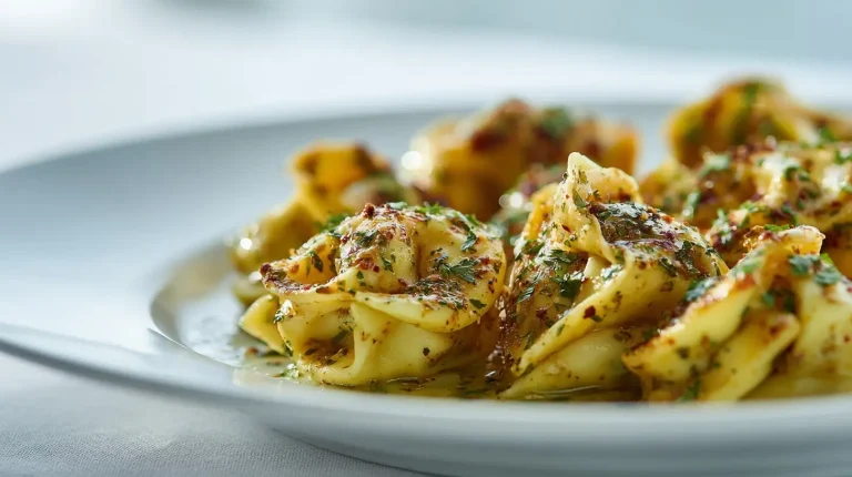 Leckere gebackene Tortellini aus der Heißluftfritteuse, perfekt knusprig und aromatisch.