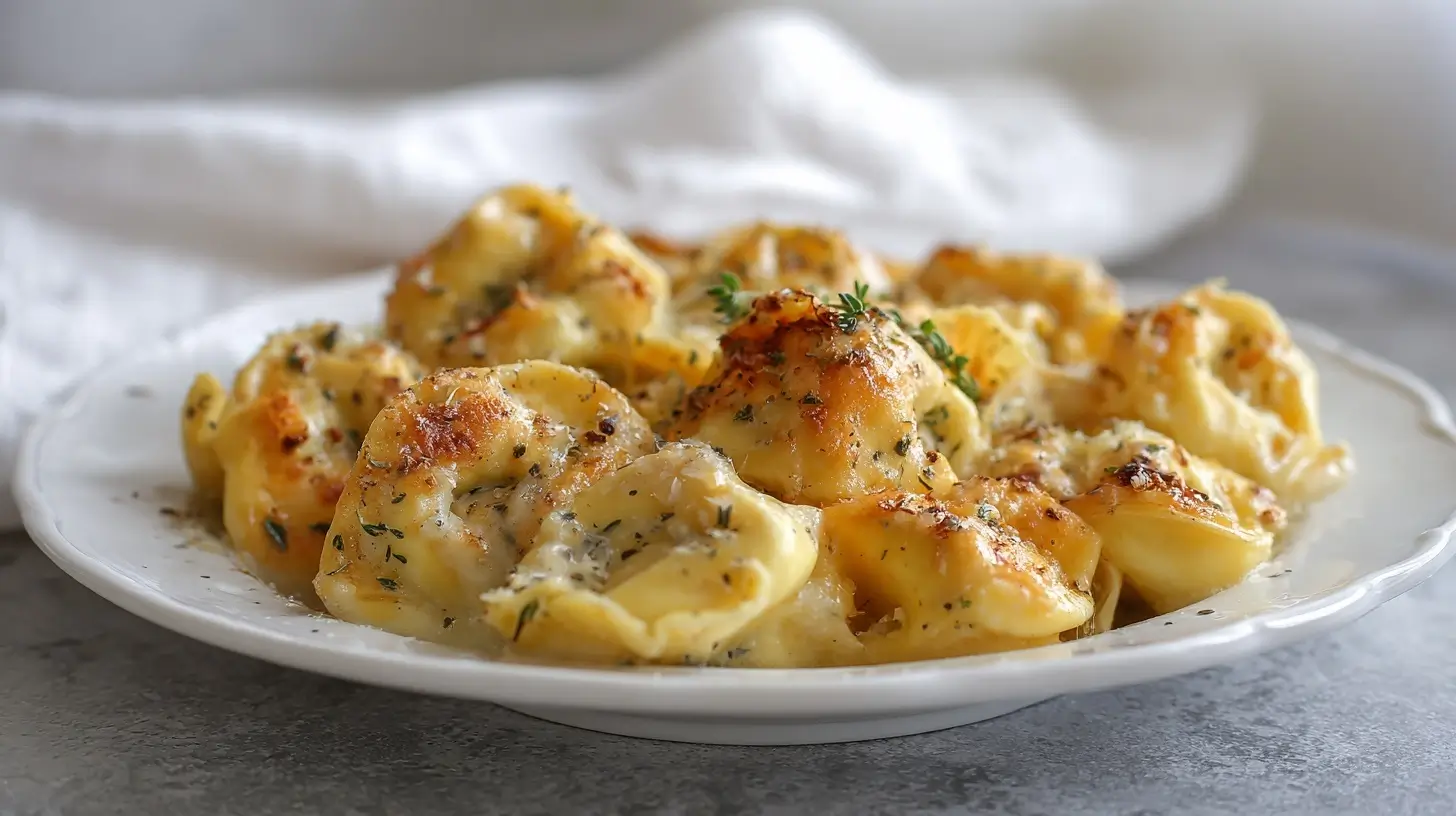 Gebackene Tortellini aus der Heißluftfritteuse