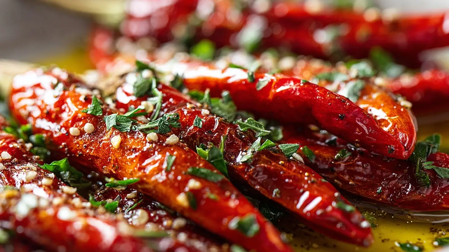 Leckere Airfryer Feurige Chili-Schoten, perfekt knusprig und voller Geschmack.