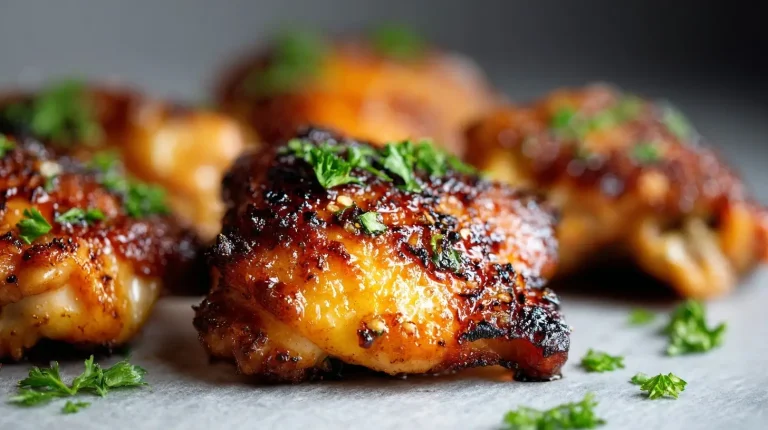 Zartes Hähnchen im Ninja Airfryer, perfekt knusprig und saftig zubereitet.