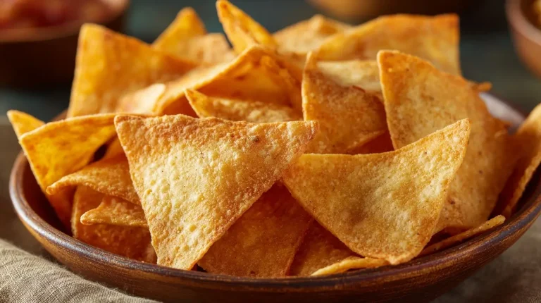 Knusprige Tortilla-Chips aus dem Airfryer für Genuss ohne Reue.