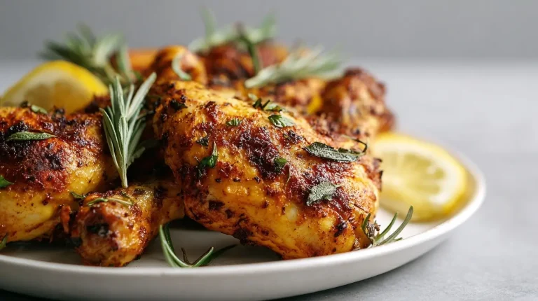 Leckerer pollo fino, perfekt zubereitet im Airfryer für eine schnelle und gesunde Mahlzeit.