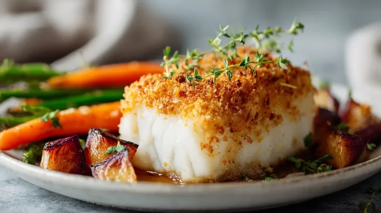 Zartes Fischgericht Bordelaise, zubereitet im Airfryer für ein köstliches und gesundes Essen.