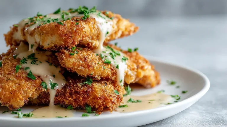 Saftiges Hähnchen Innenfilet, perfekt zubereitet im Airfryer für einen gesunden Genuss.