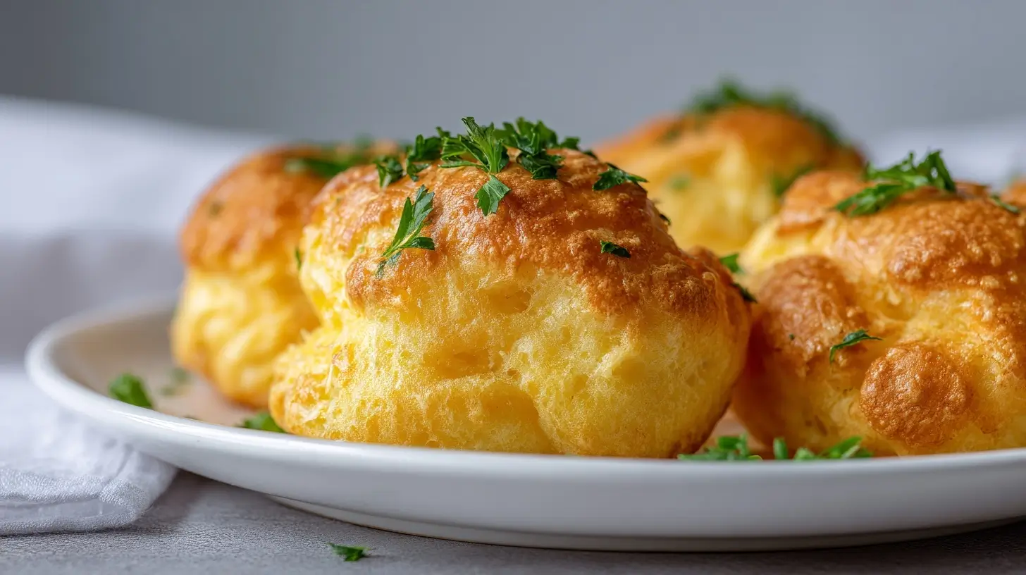 Luftige Hefeklöße, perfekt zubereitet im Airfryer für jeden Anlass.