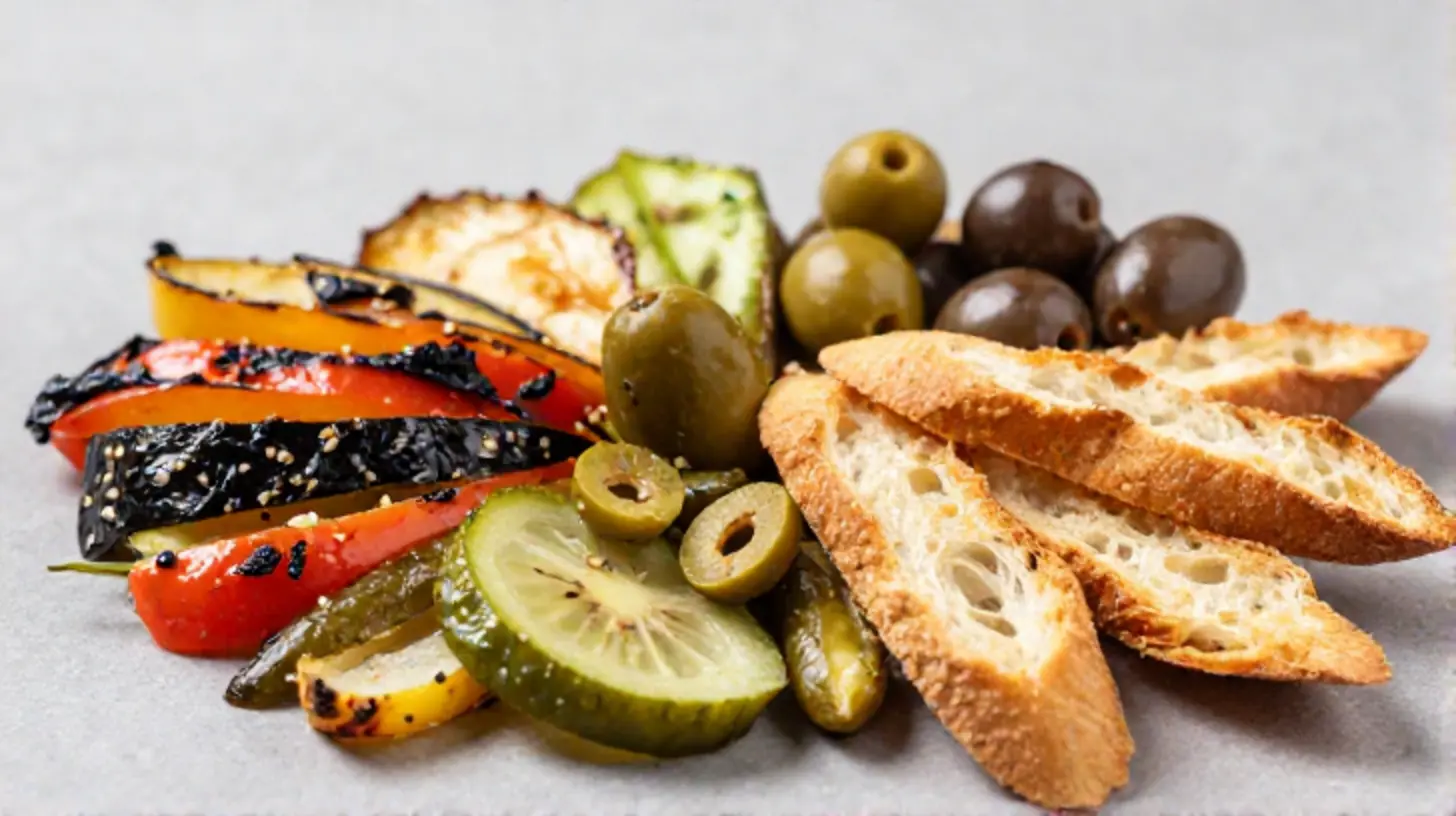 Leckere antipasti im airfryer für ein perfektes Fingerfood-Erlebnis.