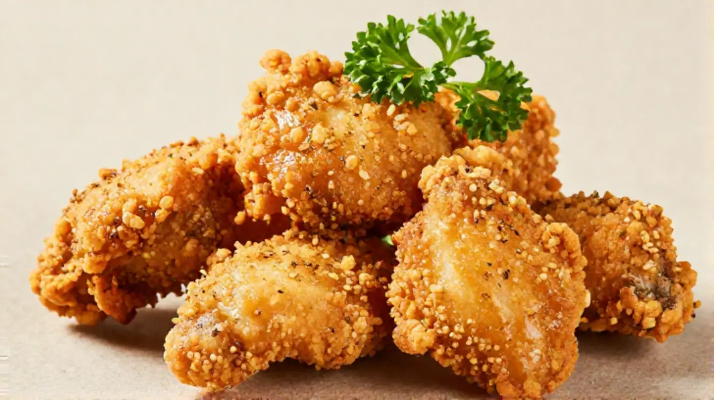 Zartes mariniertes Hähnchen, perfekt zubereitet im Airfryer für ein köstliches und gesundes Abendessen.