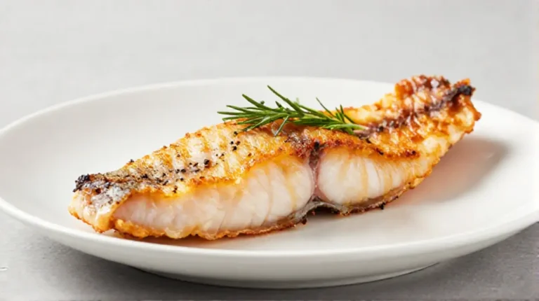 Zarter Pangasius aus der Heißluftfritteuse, perfekt gewürzt und knusprig.