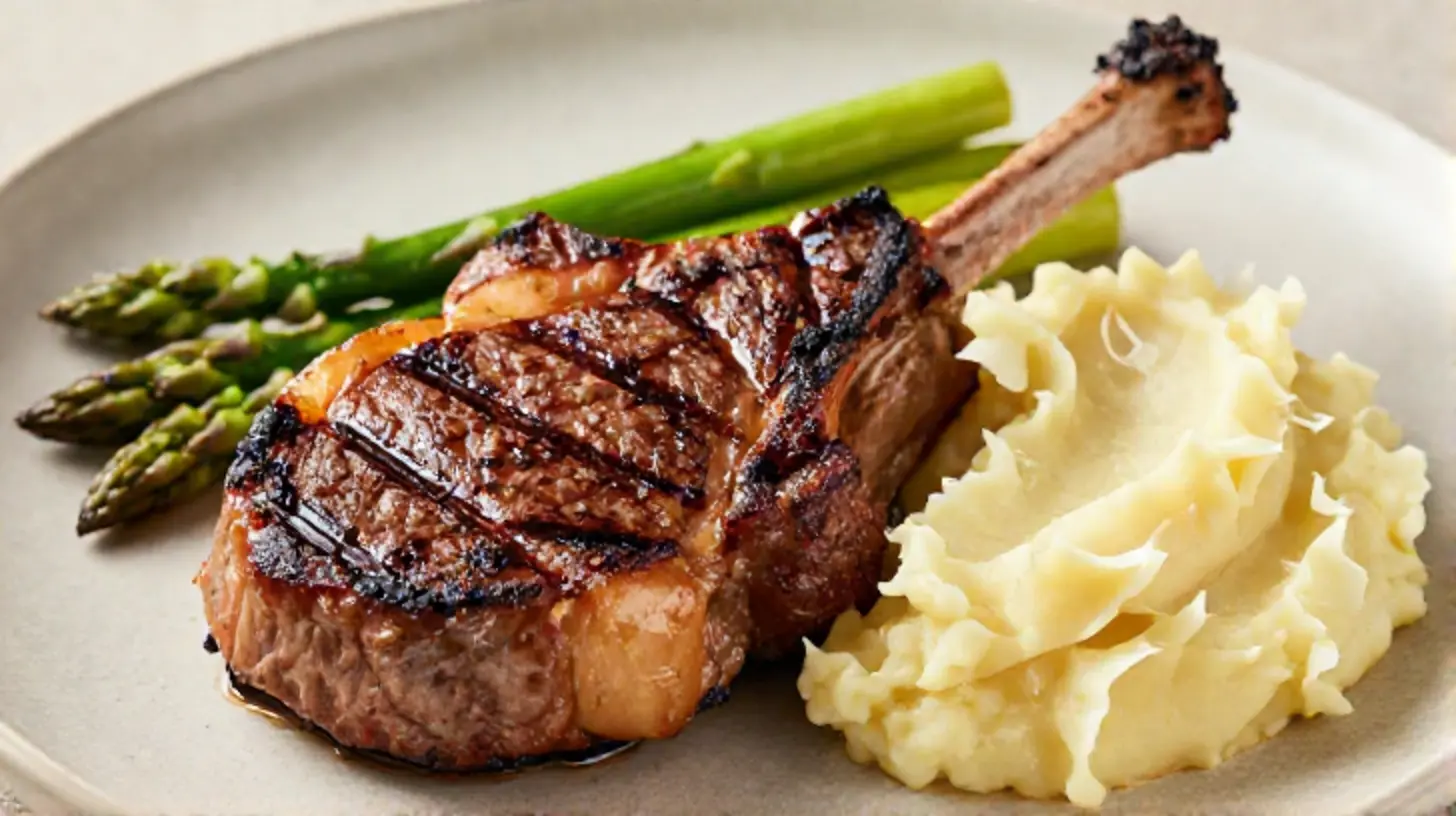 Saftiges Rumpsteak, perfekt zubereitet im Airfryer für ein knuspriges Erlebnis.
