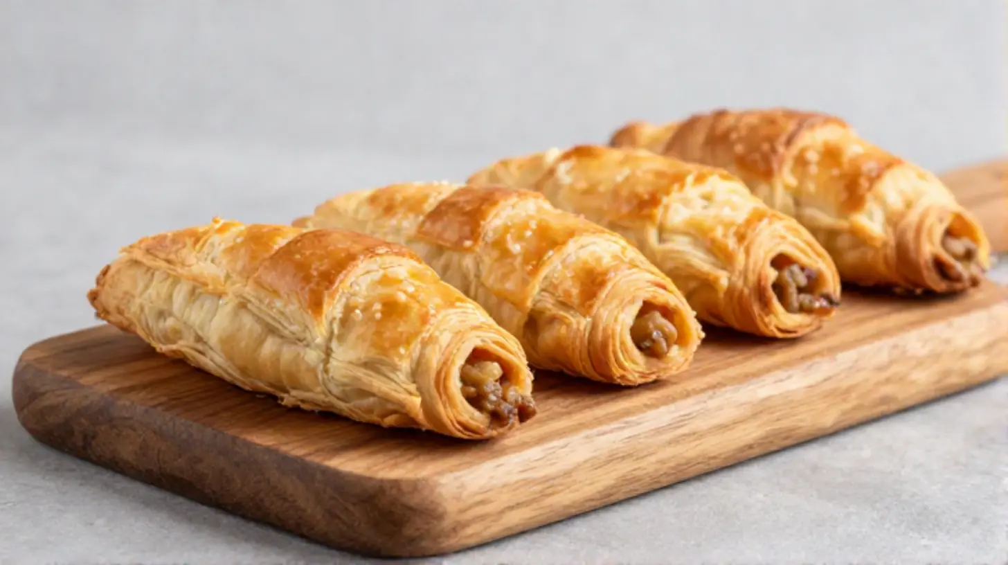 Leckere Piccolinis, perfekt zubereitet im Airfryer, knusprig und goldbraun.