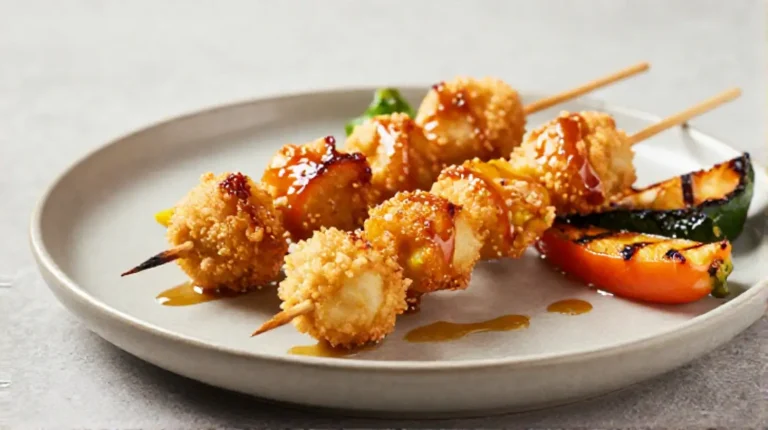 Leckere Grillfackeln aus dem Airfryer, perfekt für das nächste Grillfest.