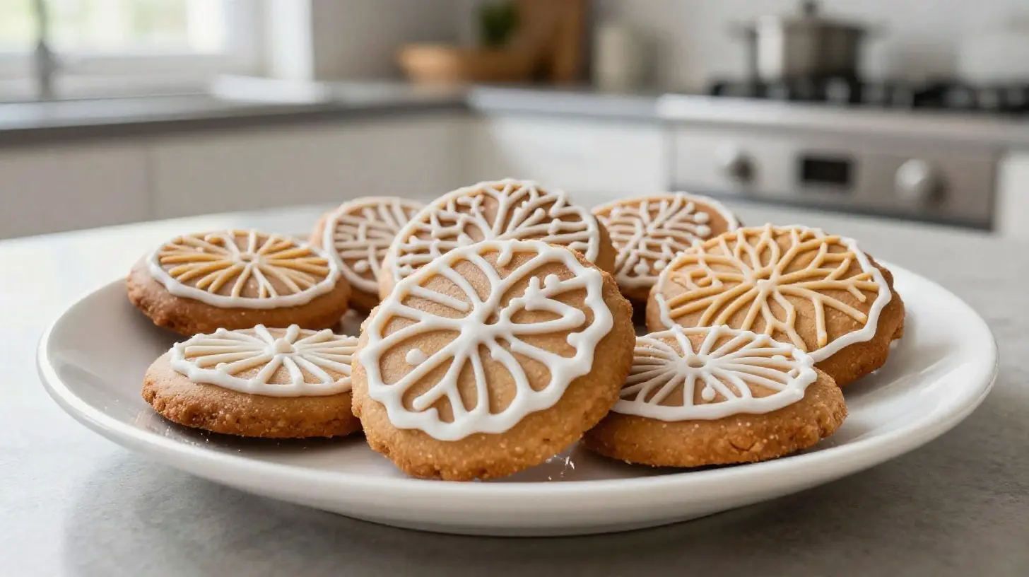 Leckere Lebkuchen im Airfryer gebacken, perfekt für die Weihnachtszeit.
