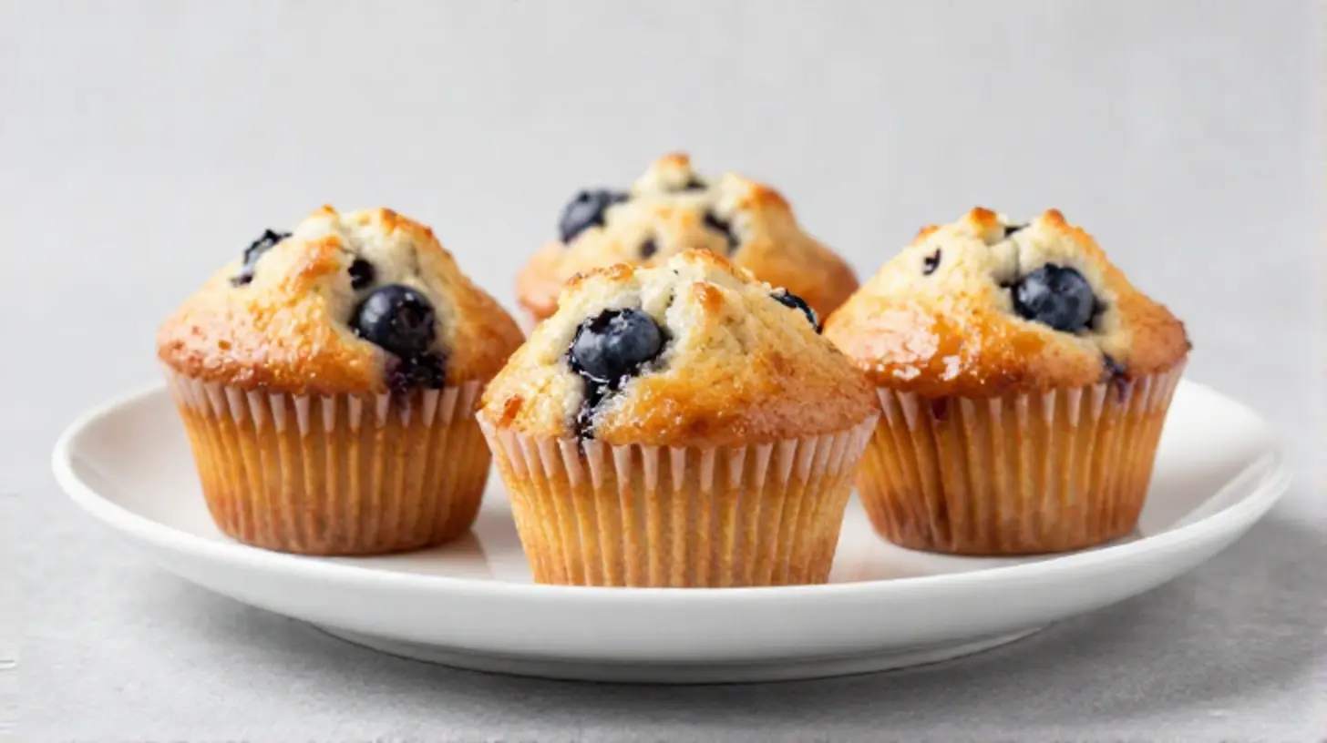 Leckere XXL Muffins aus der Heißluftfritteuse, perfekt für jeden Anlass.