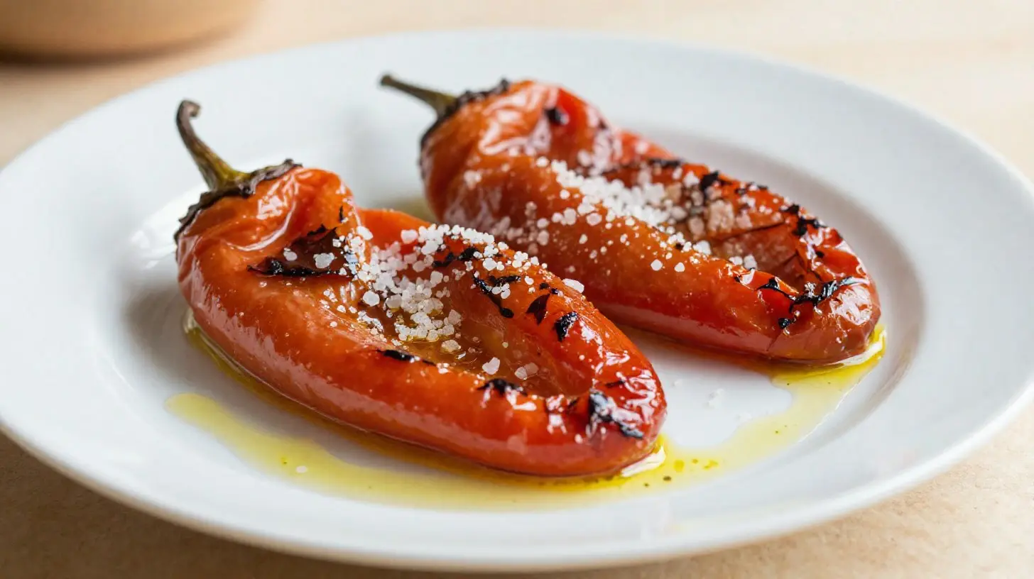 Leckere Pimiento-Gerichte aus der Airfryer mit knuspriger Konsistenz und vollem Geschmack.