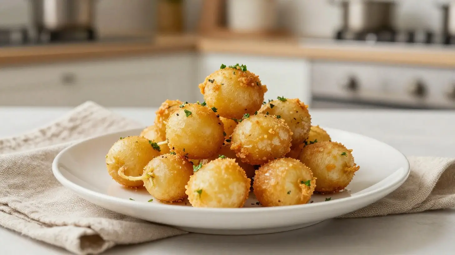 Leckere Radieschen aus der Heißluftfritteuse, perfekt geröstet für einen gesunden Snack.