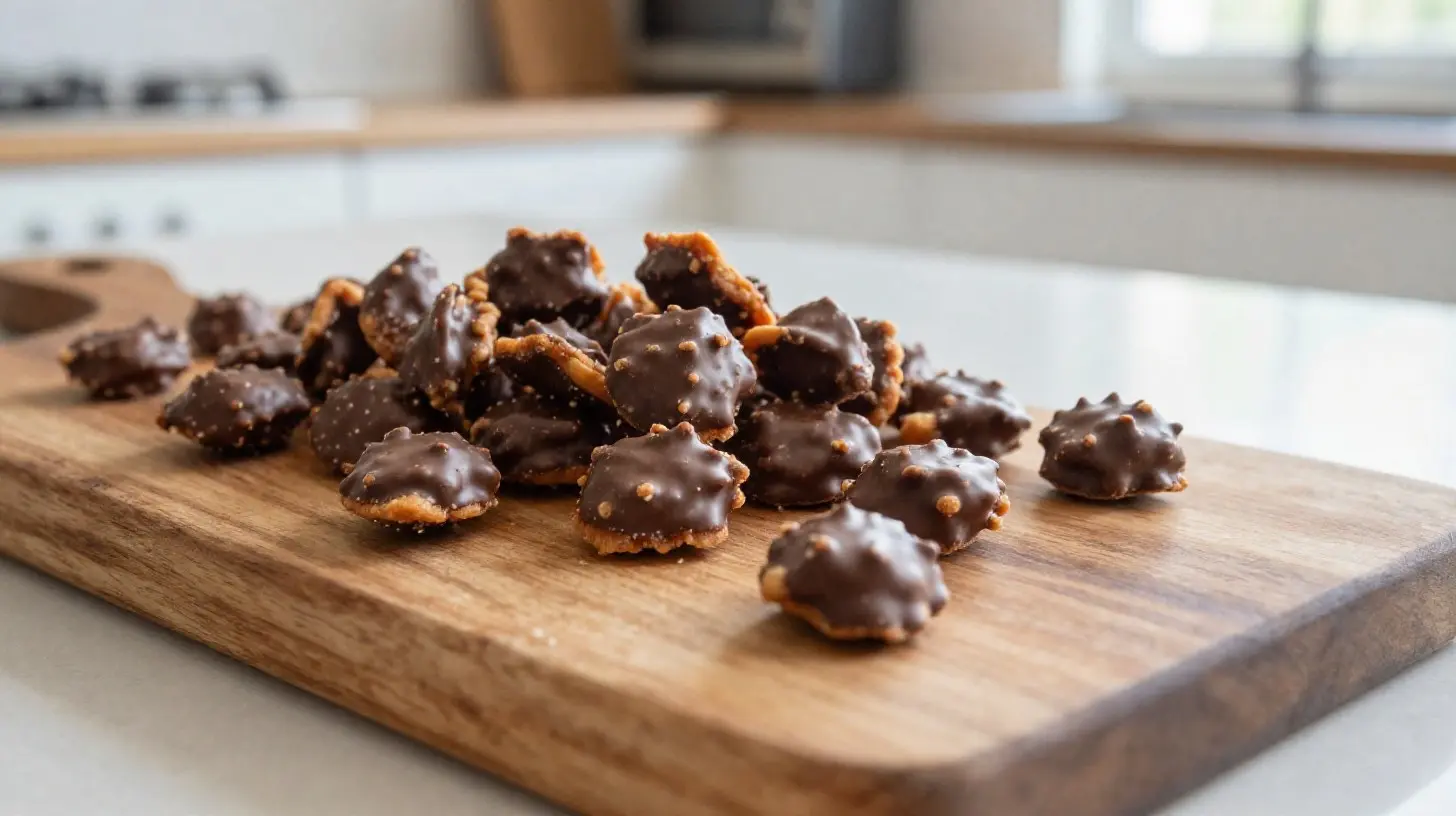 Leckere Schoko-Crossies aus der Heißluftfritteuse für ein süßes Snackvergnügen.