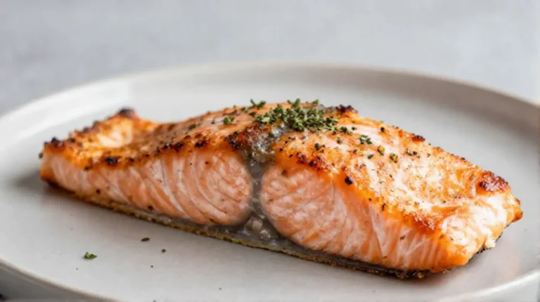 Saftiger TK Lachs im Airfryer, perfekt zubereitet und voller Geschmack.